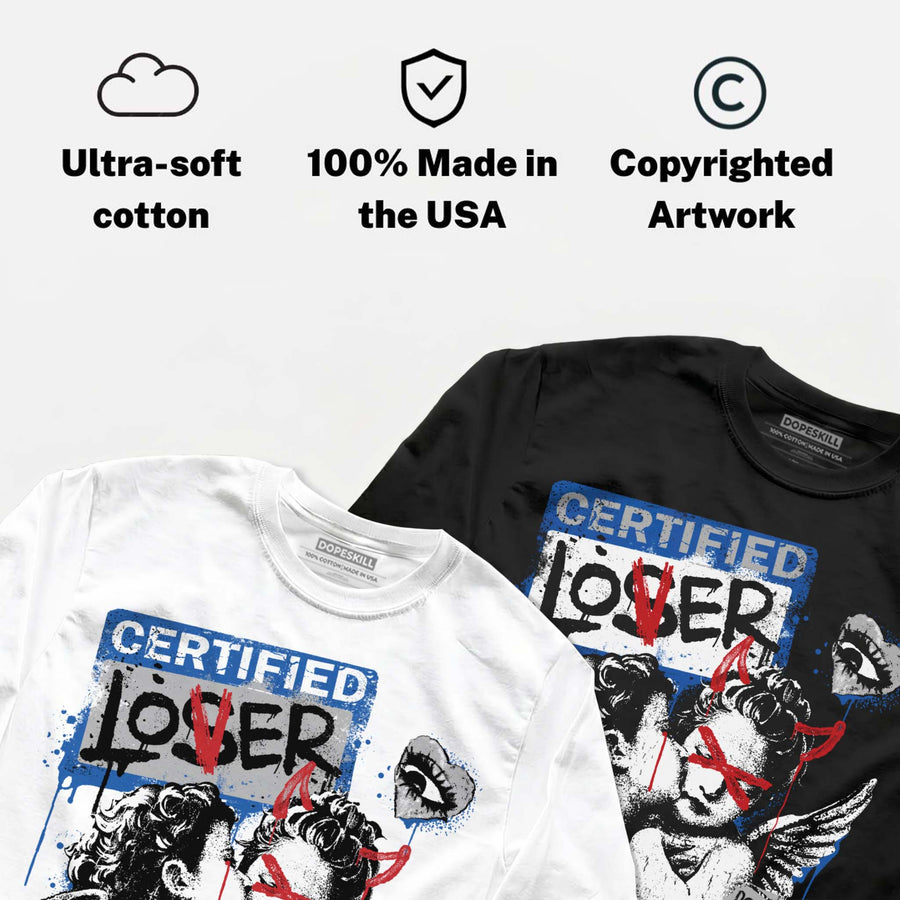 “True Blue” 3s DopeSkill Long Sleeve T-Shirt Certified Lover Graphic