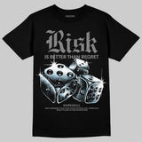 Grey 'Risk Is Better Than Regret' DopeSkill Graphic T-Shirt