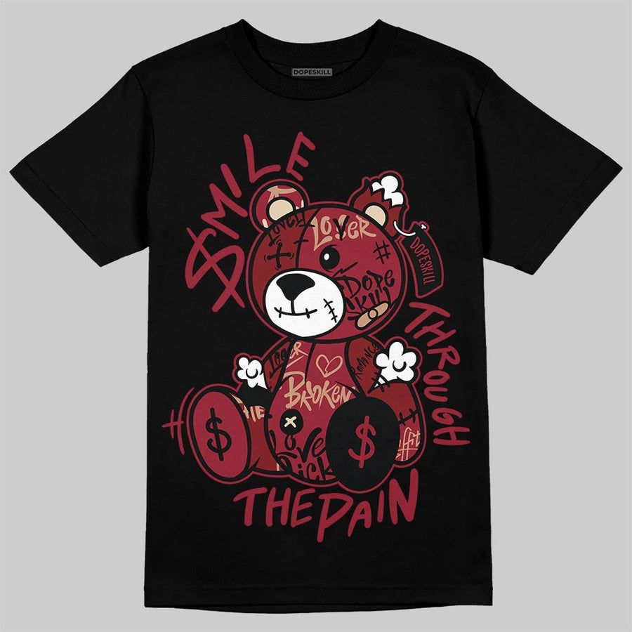 Dunk Lower Merion Aces DopeSkill T-Shirt Smile Through The Pain Graphic
