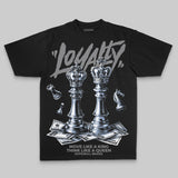 Grey Oversize Print 'Loyalty' DopeSkill Graphic T-shirt