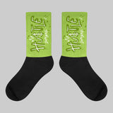 Dunk 'Chlorophyll' DopeSkill Sublimated Socks Hustle Graphic