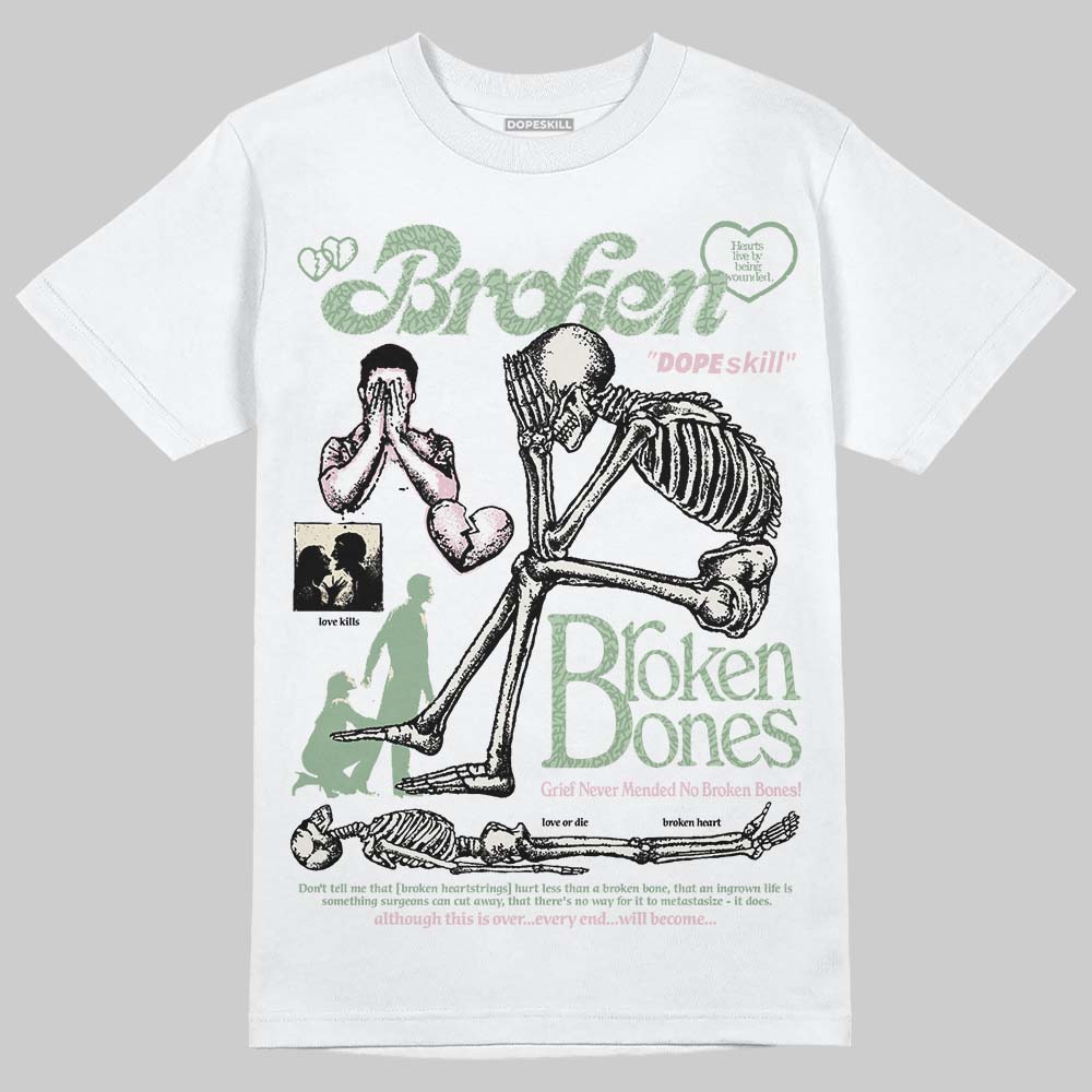 'Spring Is In The Air' 3s DopeSkill T-Shirt Broken Bones Graphic