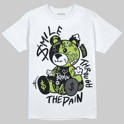 Foamposite One "Voltage" DopeSkill T-Shirt Smile Through The Pain Graphic