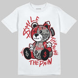 Max 95 Big Bubble "Comet Red" DopeSkill T-Shirt Smile Through The Pain Graphic