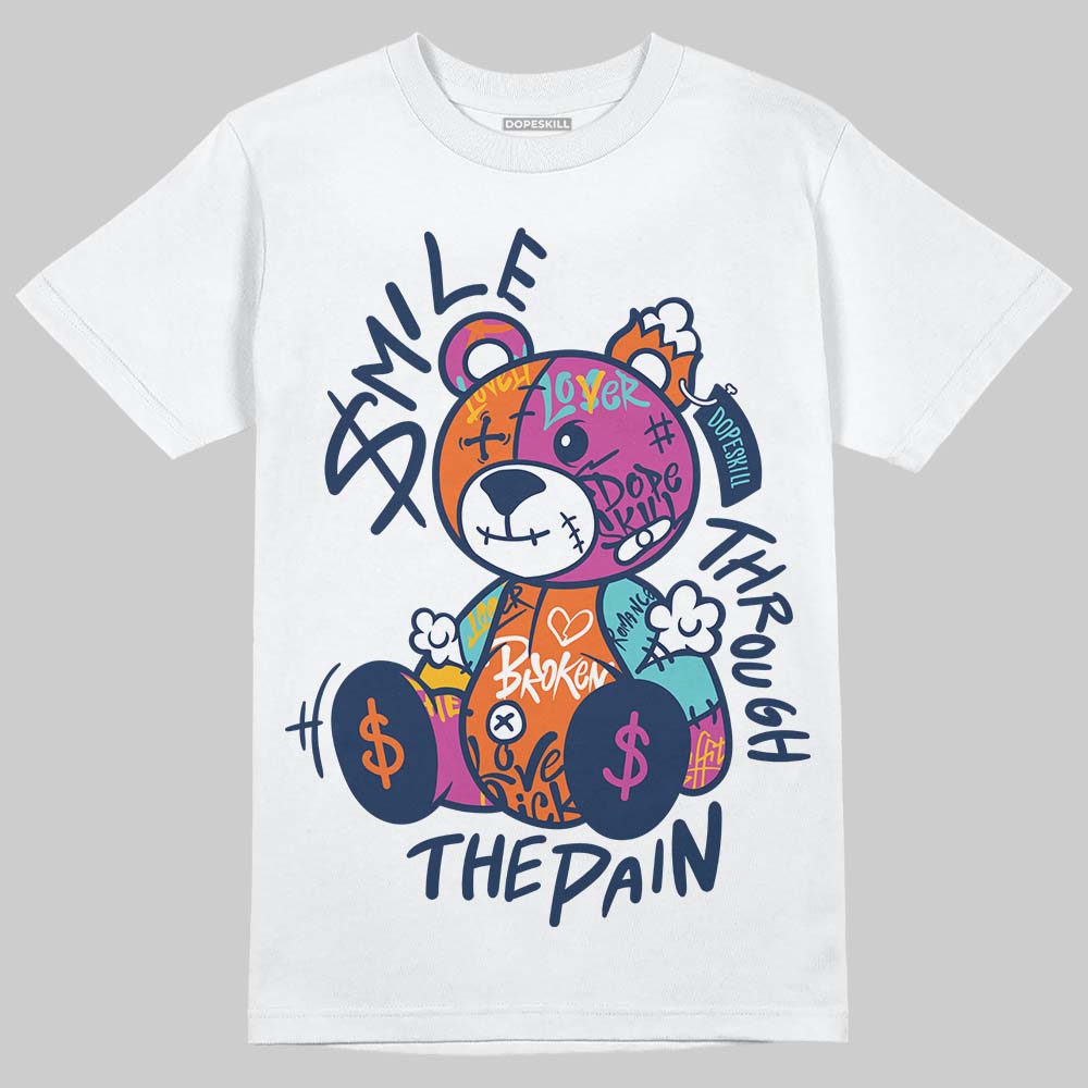 Max 1 “San Diego Padres” DopeSkill T-Shirt Smile Through The Pain Graphic