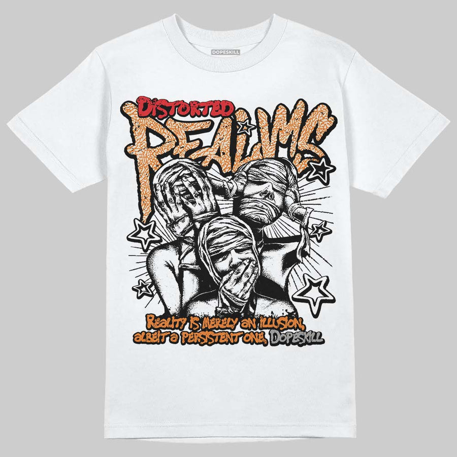 'Orange Citrus' 3s DopeSkill T-Shirt Distorted Realms Graphic