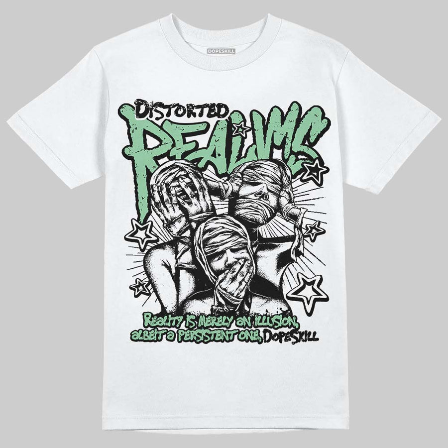 Kayano 12.1 White/Menthol DopeSkill T-Shirt Distorted Realms Graphic