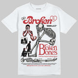 Flight Club 4s DopeSkill T-Shirt Broken Bones Graphic