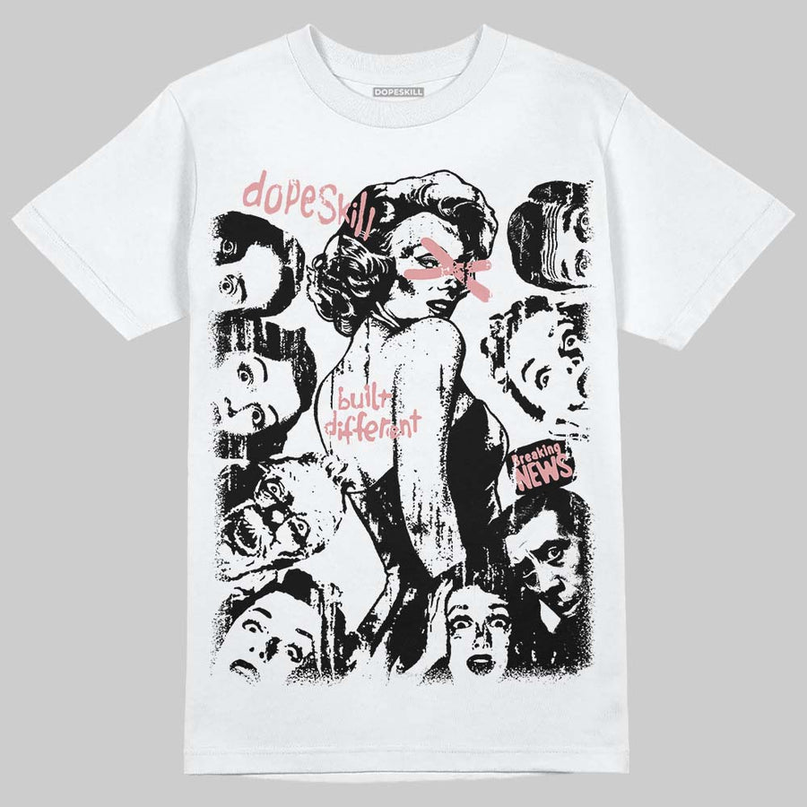 Harris Tweed x Black/Phantom Dunk DopeSkill T-Shirt Built Different Graphic