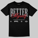 White Cement 4s DopeSkill T-Shirt Better Myself Graphic