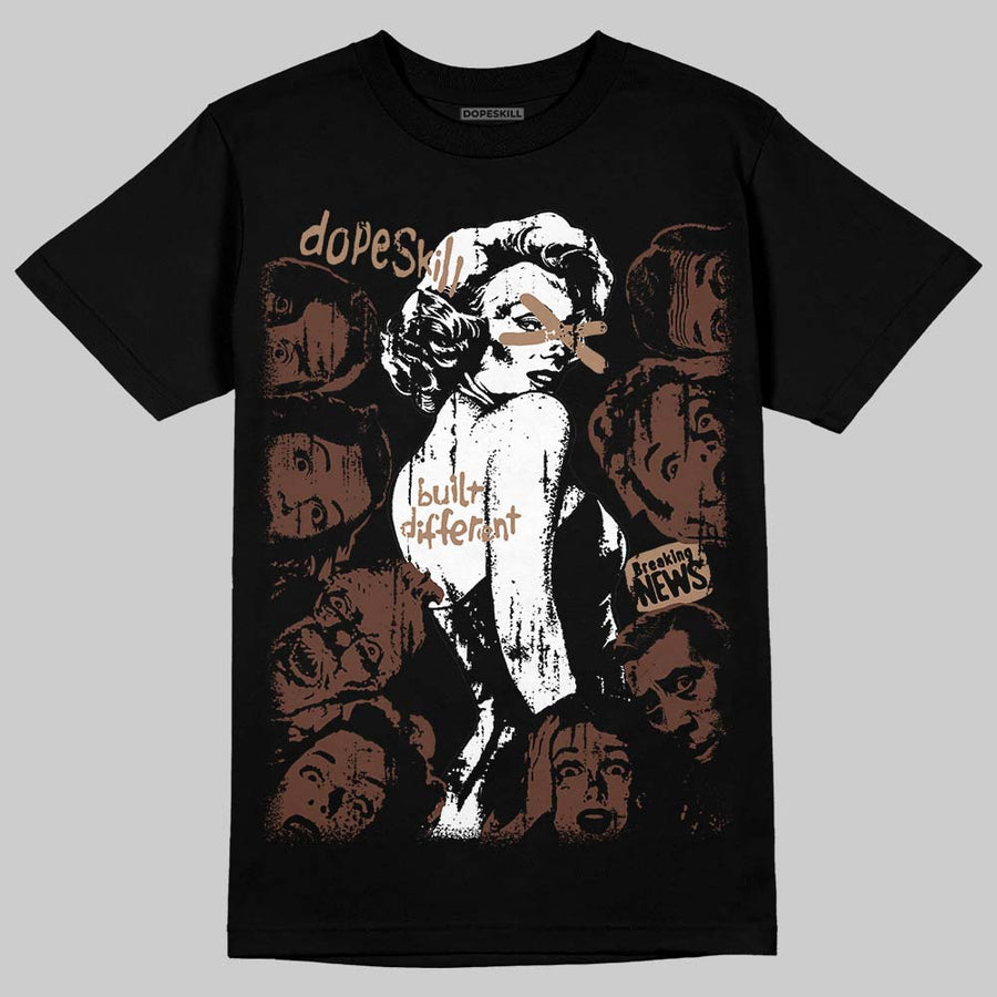 Harris Tweed x Sesame/Violet Mist Dunk DopeSkill T-Shirt Built Different Graphic