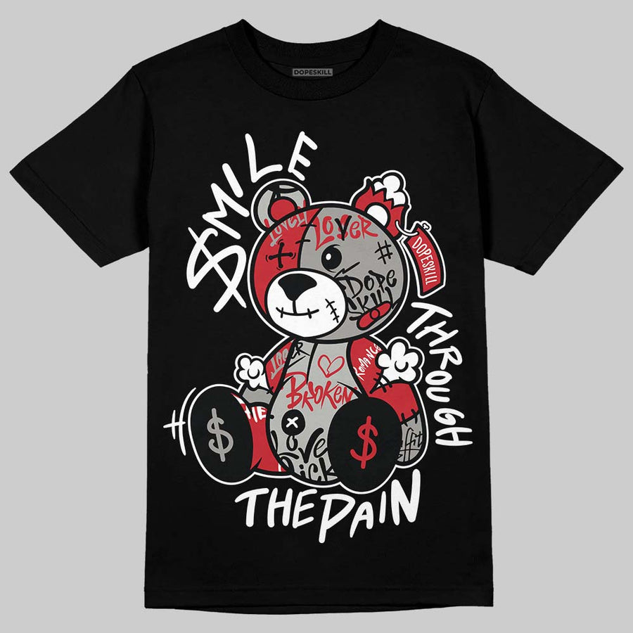 Max 95 Big Bubble "Comet Red" DopeSkill T-Shirt Smile Through The Pain Graphic