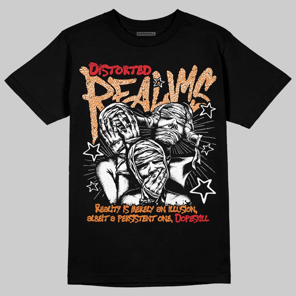 'Orange Citrus' 3s DopeSkill T-Shirt Distorted Realms Graphic