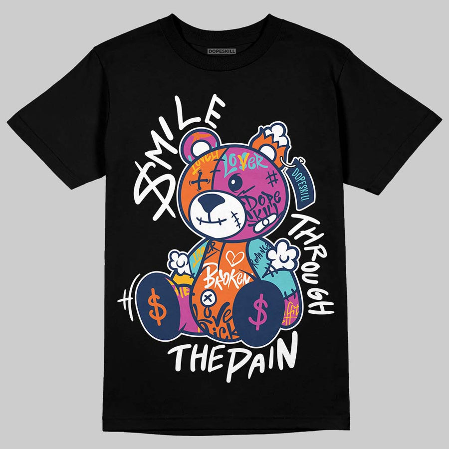 Max 1 “San Diego Padres” DopeSkill T-Shirt Smile Through The Pain Graphic