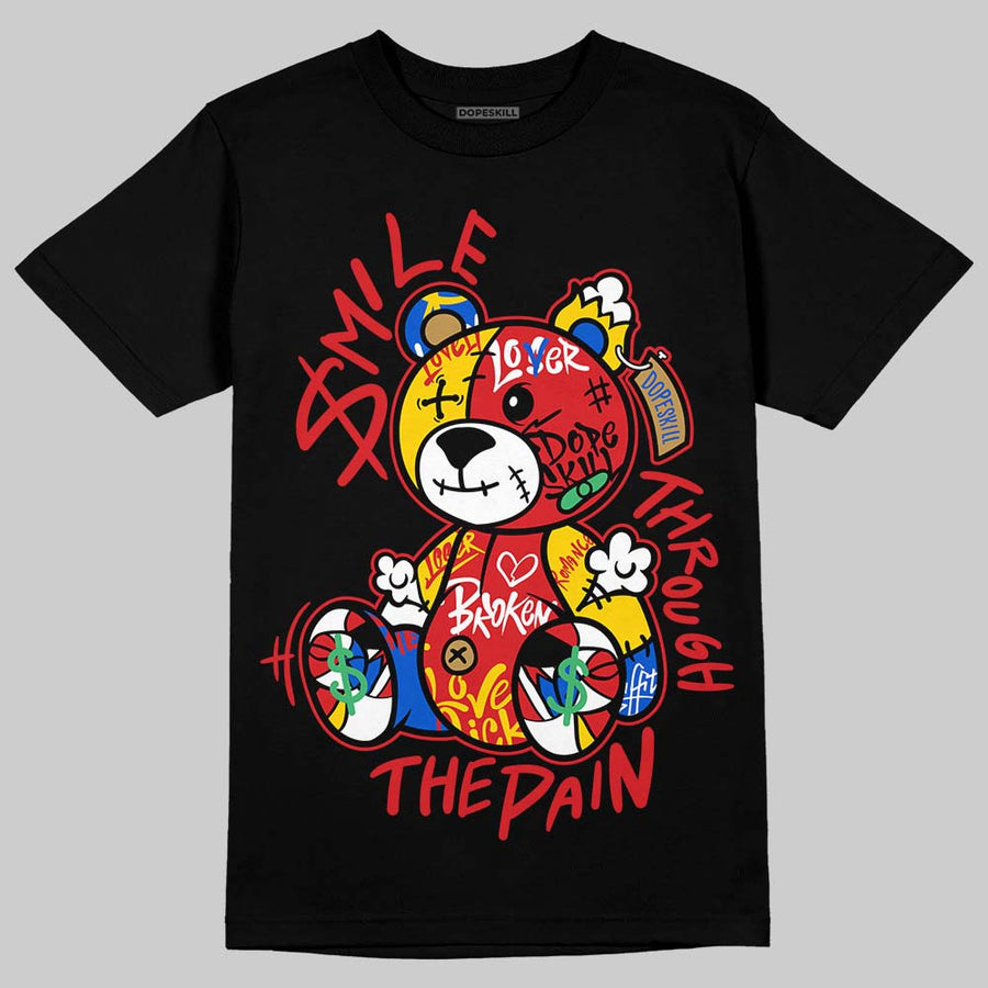 “Miro Olympic” 7s DopeSkill T-Shirt Smile Through The Pain Graphic