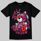Sweet Beet 4s DopeSkill T-Shirt Smile Through The Pain Graphic
