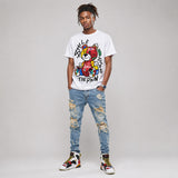 “Miro Olympic” 7s DopeSkill T-Shirt Smile Through The Pain Graphic