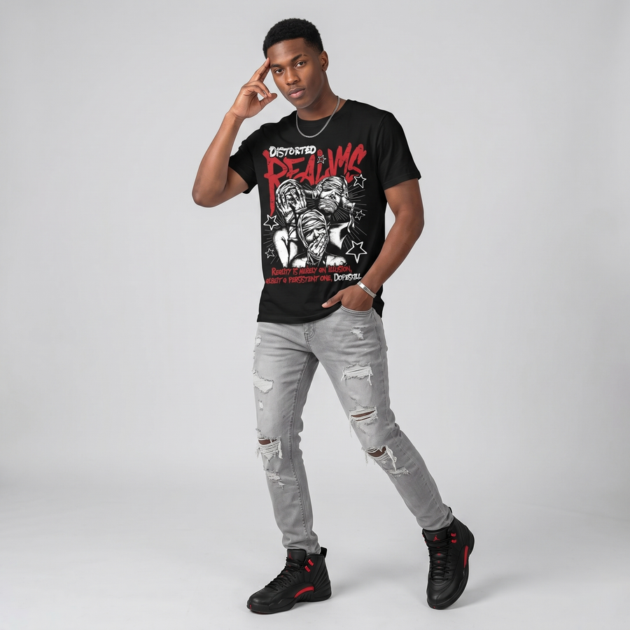 “Bloodline” 12s DopeSkill T-Shirt Distorted Realms Graphic