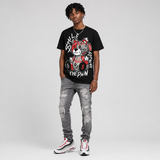 Max 95 Big Bubble "Comet Red" DopeSkill T-Shirt Smile Through The Pain Graphic