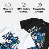 Max 95 Big Bubble “Slate” DopeSkill T-Shirt Smile Through The Pain Graphic