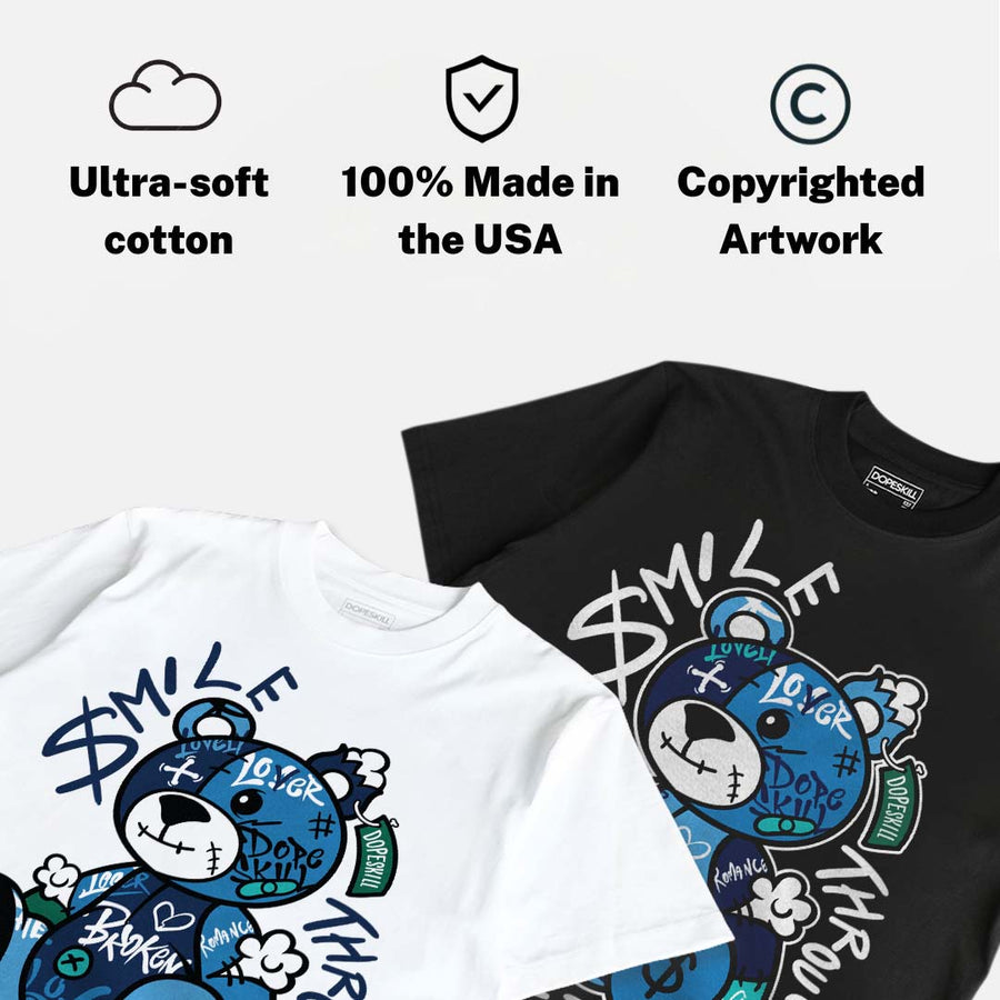 Max 95 Big Bubble “Slate” DopeSkill T-Shirt Smile Through The Pain Graphic