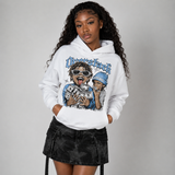 Black University Blue 5s DopeSkill Hoodie Sweatshirt Overstack Graphic