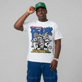 Brazil 3s DopeSkill T-Shirt Distorted Realms Graphic