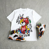 “Miro Olympic” 7s DopeSkill T-Shirt Smile Through The Pain Graphic