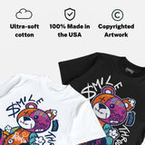 Max 1 “San Diego Padres” DopeSkill T-Shirt Smile Through The Pain Graphic