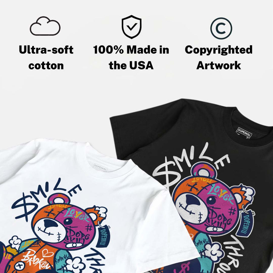 Max 1 “San Diego Padres” DopeSkill T-Shirt Smile Through The Pain Graphic