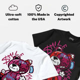 Sweet Beet 4s DopeSkill T-Shirt Smile Through The Pain Graphic
