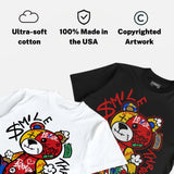“Miro Olympic” 7s DopeSkill T-Shirt Smile Through The Pain Graphic