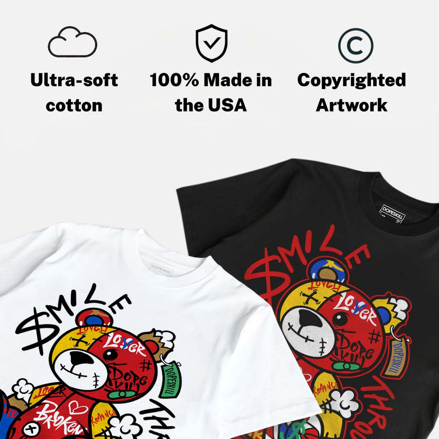 “Miro Olympic” 7s DopeSkill T-Shirt Smile Through The Pain Graphic