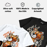 “Birds of Paradise” 4s DopeSkill T-Shirt Smile Through The Pain Graphic