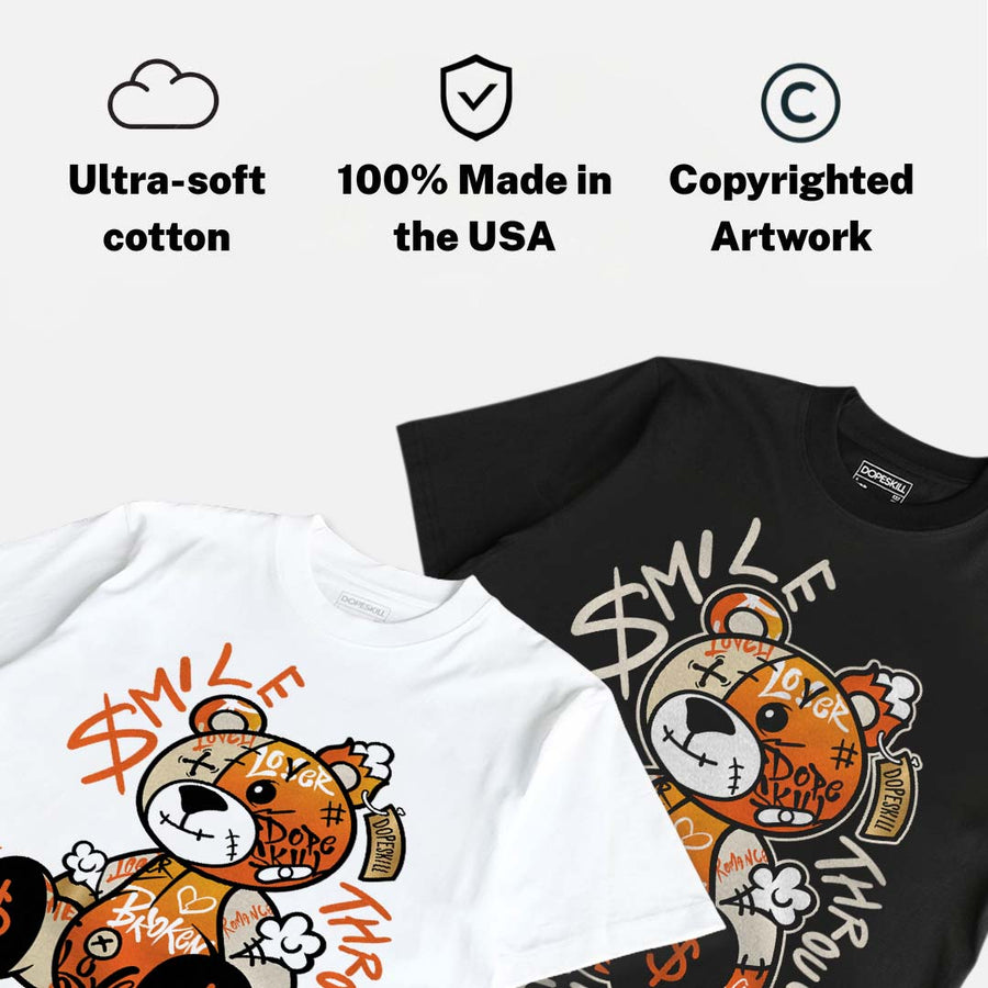 “Birds of Paradise” 4s DopeSkill T-Shirt Smile Through The Pain Graphic