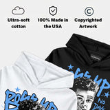 Black University Blue 5s DopeSkill Hoodie Sweatshirt Boss Up Graphic