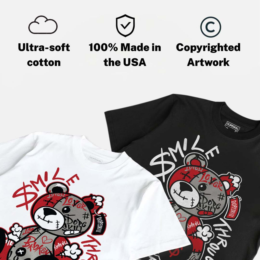 Max 95 Big Bubble "Comet Red" DopeSkill T-Shirt Smile Through The Pain Graphic