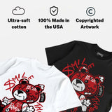 Foamposite One "Gym Red" DopeSkill T-Shirt Smile Through The Pain Graphic