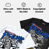 Brazil 3s DopeSkill T-Shirt Distorted Realms Graphic