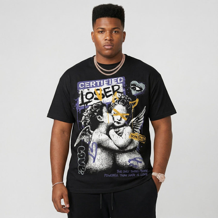 Lakers 4s DopeSkill T-Shirt Certified Lover Graphic