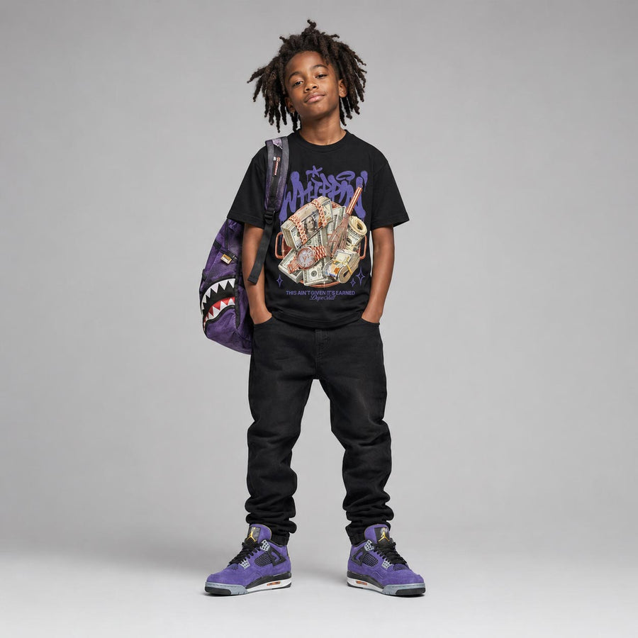 Lakers 4s DopeSkill T-Shirt Whippin Graphic