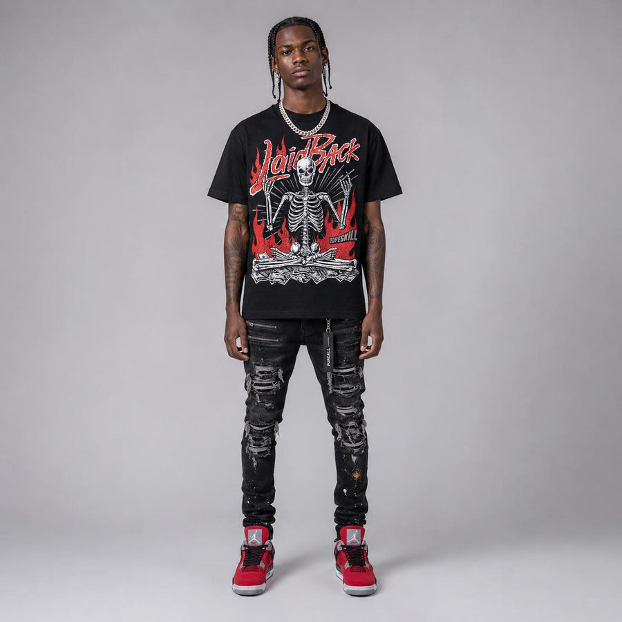 Toro Bravo 4s DopeSkill T-Shirt Laid Back Graphic