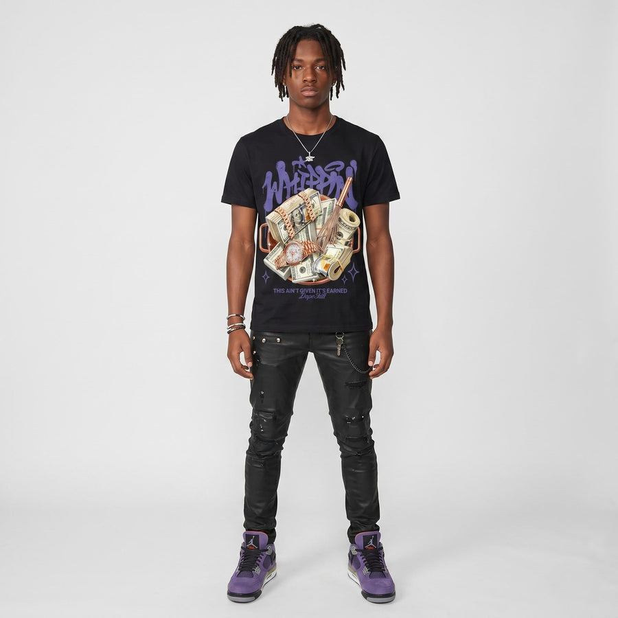 Lakers 4s DopeSkill T-Shirt Whippin Graphic