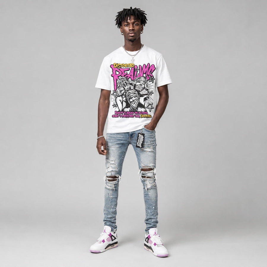 Comic 4s DopeSkill T-Shirt Distorted Realms Graphic
