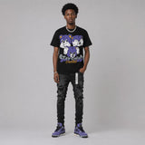 Lakers 4s DopeSkill T-Shirt Stay Solid Graphic