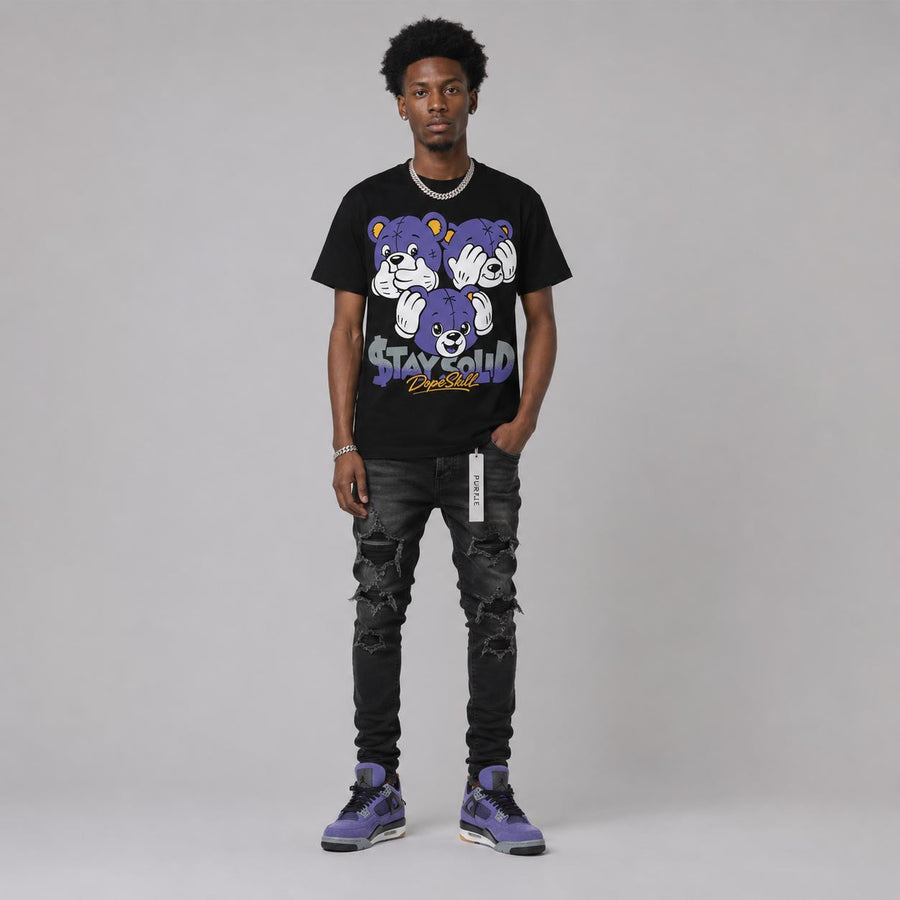 Lakers 4s DopeSkill T-Shirt Stay Solid Graphic