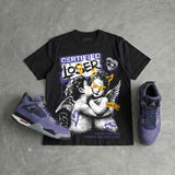 Lakers 4s DopeSkill T-Shirt Certified Lover Graphic