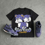 Lakers 4s DopeSkill T-Shirt Stay Solid Graphic