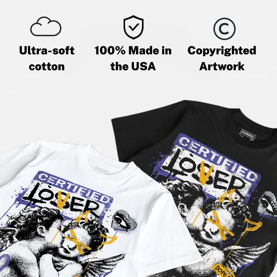 Lakers 4s DopeSkill T-Shirt Certified Lover Graphic
