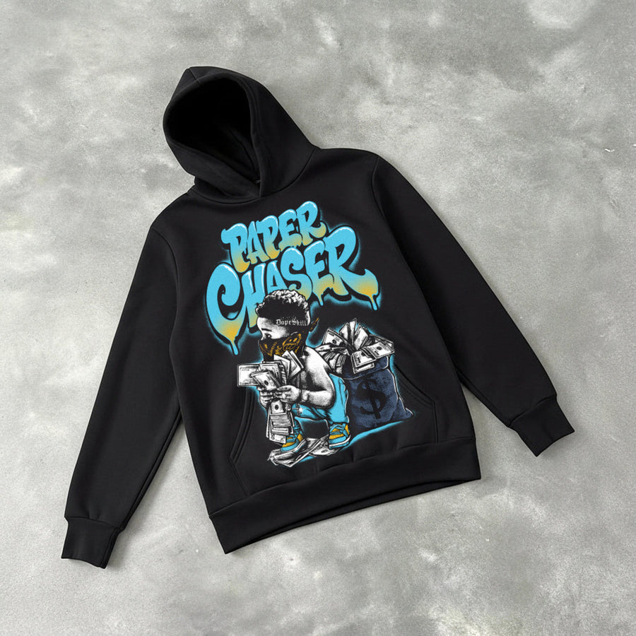 Gamma 11s DopeSkill Hoodie Sweatshirt Paper Chaser Boy Graphic